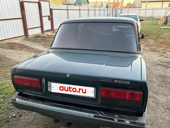 2008 Lada (ВАЗ) 2107, зелёный, 200000 рублей - вид 2