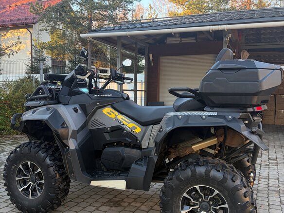 2020 Stels ATV-650 Guepard Trophy, серый, 690000 рублей - вид 5