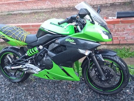 2012 Kawasaki Ninja 400, зелёный, 275000 рублей, вид 1