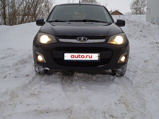 2013 Lada (ВАЗ) Kalina II, чёрный, 290000 рублей, вид 3