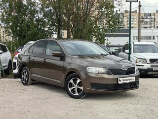 2017 Skoda Rapid I Рестайлинг, коричневый, 1029000 рублей, вид 3