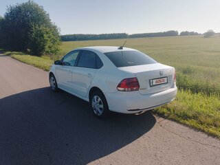 2018 Volkswagen Polo V Рестайлинг, белый, 1450000 рублей, вид 4