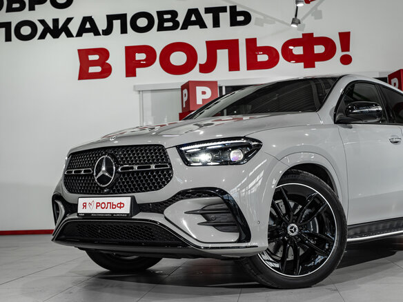 2026 Mercedes-Benz GLE Coupe 300 d II (C167) Рестайлинг, серый, 15817500 рублей - вид 2