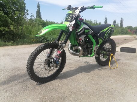 2004 Kawasaki KX 250, зелёный, 297000 рублей, вид 1