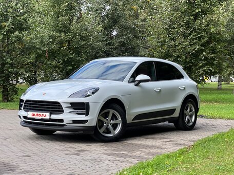 2021 Porsche Macan I Рестайлинг, белый, вид 1