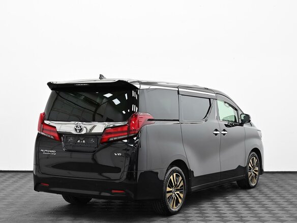 2021 Toyota Alphard III Рестайлинг, чёрный, 4199000 рублей - вид 1