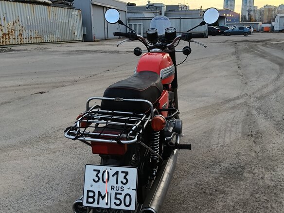 1985 Jawa 350/638, красный, 250000 рублей - вид 1