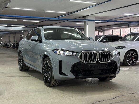 2025 BMW X6 40i III (G06) Рестайлинг, серый, 16380000 рублей - вид 1