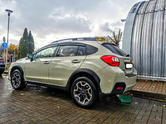 2016 Subaru XV I Рестайлинг, бежевый, 1500000 рублей - вид 4