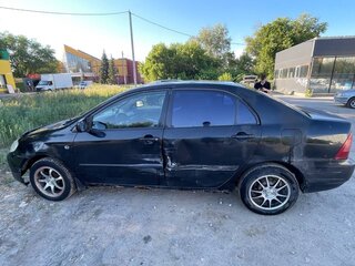 2006 Toyota Corolla IX (E120, E130) Рестайлинг, чёрный, 380000 рублей, вид 5