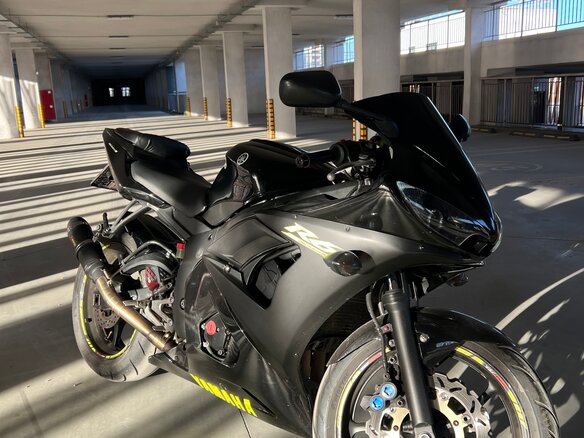 2003 Yamaha YZF-R6, чёрный, 470000 рублей - вид 10