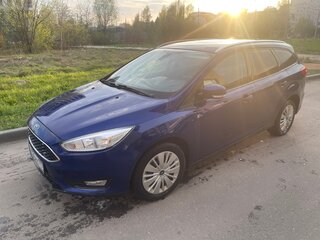 2018 Ford Focus III Рестайлинг, синий, 1000000 рублей, вид 5