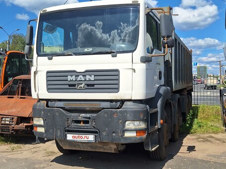 2008 MAN Самосвалы TGA, белый, 3300000 рублей, вид 1