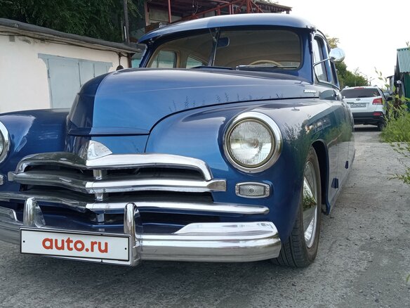 1957 ГАЗ М-20 «Победа», синий, 2800000 рублей - вид 2