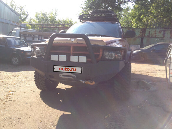 1999 Dodge Dakota II, оранжевый - вид 1
