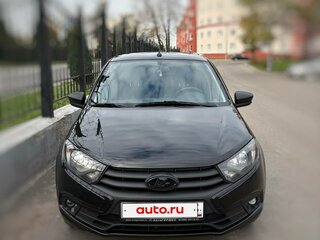 2020 Lada (ВАЗ) Granta I Рестайлинг, чёрный, 540000 рублей, вид 3