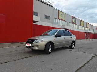 2013 Lada (ВАЗ) Granta I, бежевый, 429000 рублей, вид 2