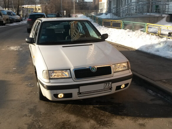 1998 Skoda Felicia I Рестайлинг, белый
