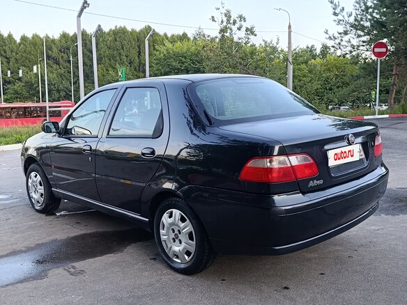 2010 Fiat Albea I Рестайлинг, чёрный, 249000 рублей - вид 6