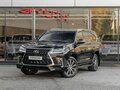 2019 Lexus LX 570 III Рестайлинг 2, чёрный, 6500000 рублей