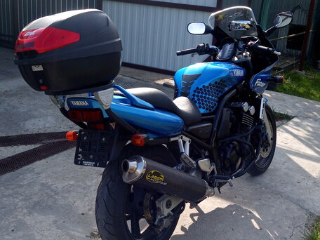 2001 Yamaha FZS600 Fazer, синий, 360000 рублей, вид 1