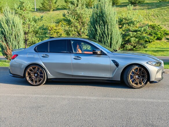 2022 BMW M3 Competition Package VI (G80), серый, 11990000 рублей - вид 12