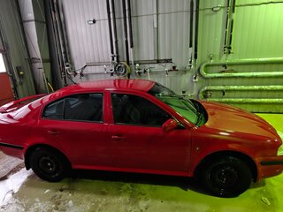 2008 Skoda Octavia I (A4) Рестайлинг, красный, 485000 рублей, вид 3