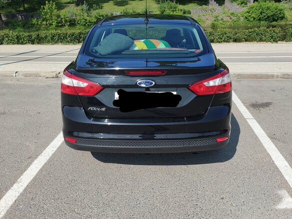 2014 Ford Focus III, чёрный, 1300000 рублей - вид 2