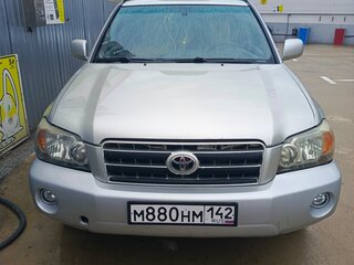 2004 Toyota Highlander I (XU20) Рестайлинг, серебристый, 1450000 рублей, вид 1