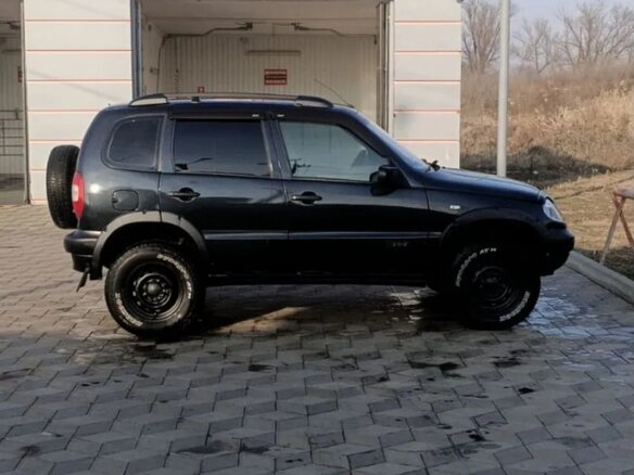2007 Chevrolet Niva I, чёрный, 330000 рублей - вид 5