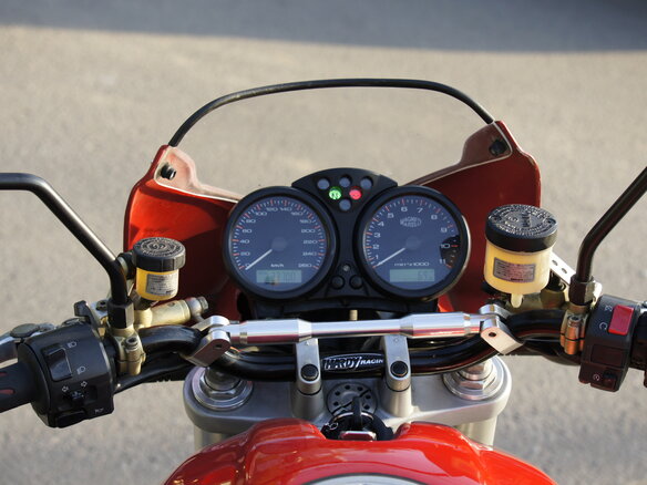 2003 Ducati Monster 1000, красный