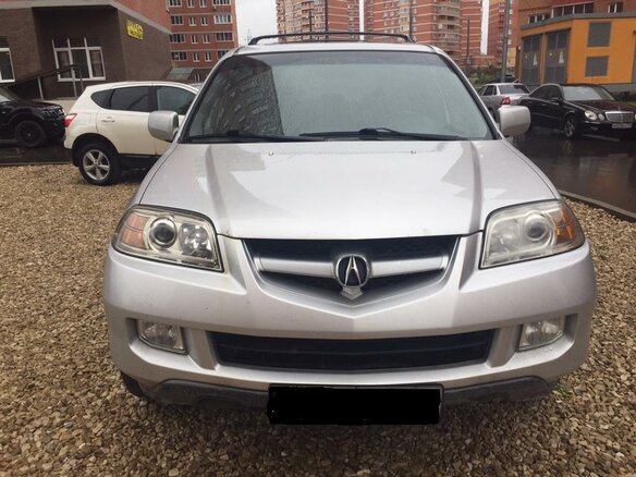 2004 Acura MDX I, серебристый - вид 4