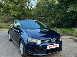 2013 Volkswagen Polo V, синий, 640000 рублей, вид 4