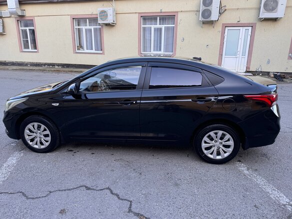 2018 Hyundai Solaris II, чёрный - вид 7