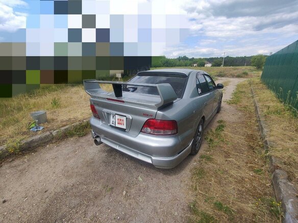 2002 Mitsubishi Galant VIII Рестайлинг, серый - вид 7