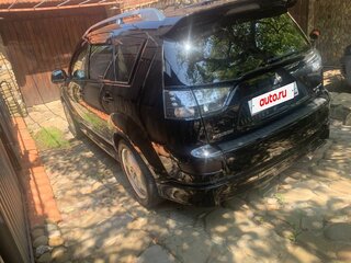 2007 Mitsubishi Outlander II, чёрный, 1375000 рублей, вид 5