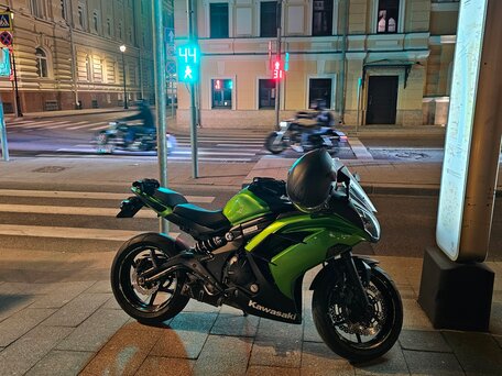 2013 Kawasaki Ninja 650, зелёный, 465000 рублей, вид 2