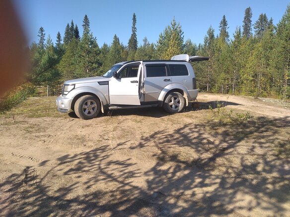 2007 Dodge Nitro, серебристый, 910000 рублей - вид 4