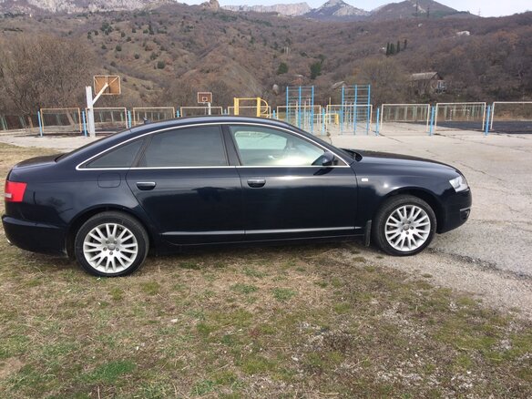 2007 Audi A6 III (C6), синий - вид 2