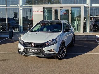 2021 Lada (ВАЗ) Vesta SW Cross I, белый, 1150000 рублей, вид 4