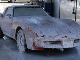 1980 Chevrolet Corvette C3, пурпурный, 7500000 рублей, вид 3