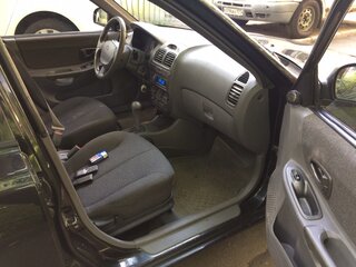 2006 Hyundai Accent ТагАЗ II, чёрный, 280000 рублей, вид 5