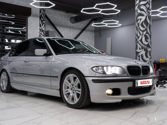 2003 BMW 3 серии 330i IV (E46) Рестайлинг, серебристый, 1000000 рублей - вид 1
