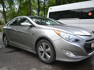 2012 Hyundai Sonata VI (YF), серебристый, 1370000 рублей, вид 2