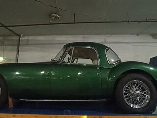 1962 MG MGA, зелёный, 7500000 рублей, вид 4