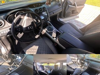 2011 Mazda CX-7 I Рестайлинг, серый, 1080000 рублей, вид 2