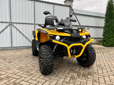 2023 Stels ATV-650 Guepard Trophy, жёлтый, 949000 рублей, вид 4