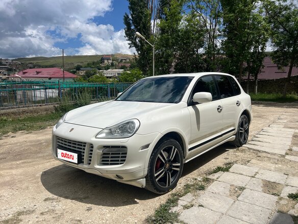 2008 Porsche Cayenne GTS I Рестайлинг (957), белый, 1170000 рублей