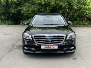 2018 Mercedes-Benz S-Класс 450 VI (W222, C217) Рестайлинг, чёрный, 5050000 рублей, вид 2