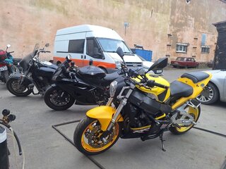 2002 Honda CBR 954RR Fireblade, жёлтый, 530000 рублей, вид 3
